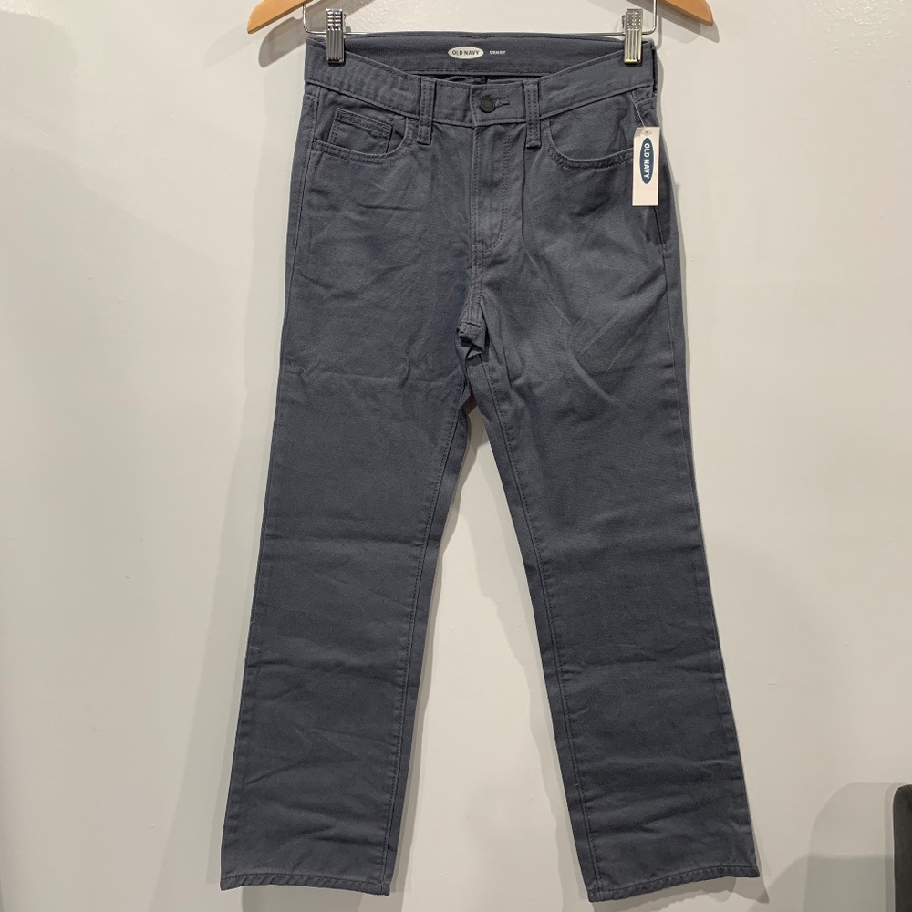 Gray Straight Jeans
